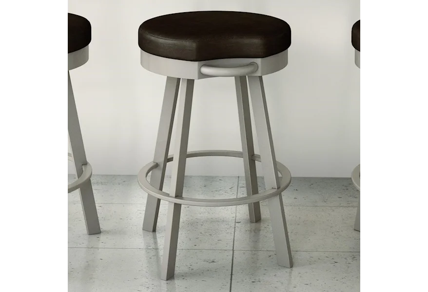 Urban 26" Bryce Swivel Counter Stool by Amisco at Esprit Decor Home Furnishings